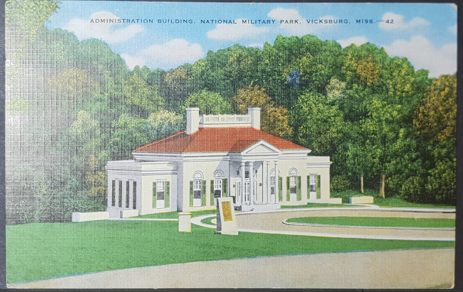 (image for) postcard USA - MS - Mississippi #0003